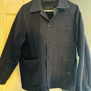 Filson Navy Men's Chore Coat Shirt Jacket canvas